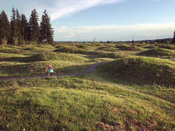 Walking at the Mima Mounds
